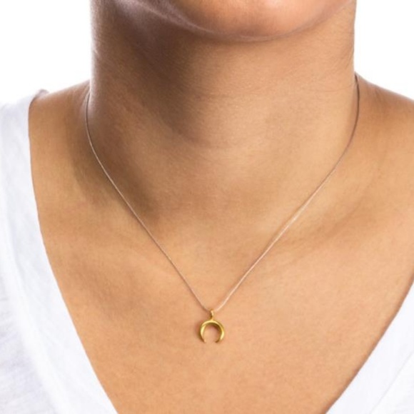 NEW crescent moon necklace - Picture 2 of 4
